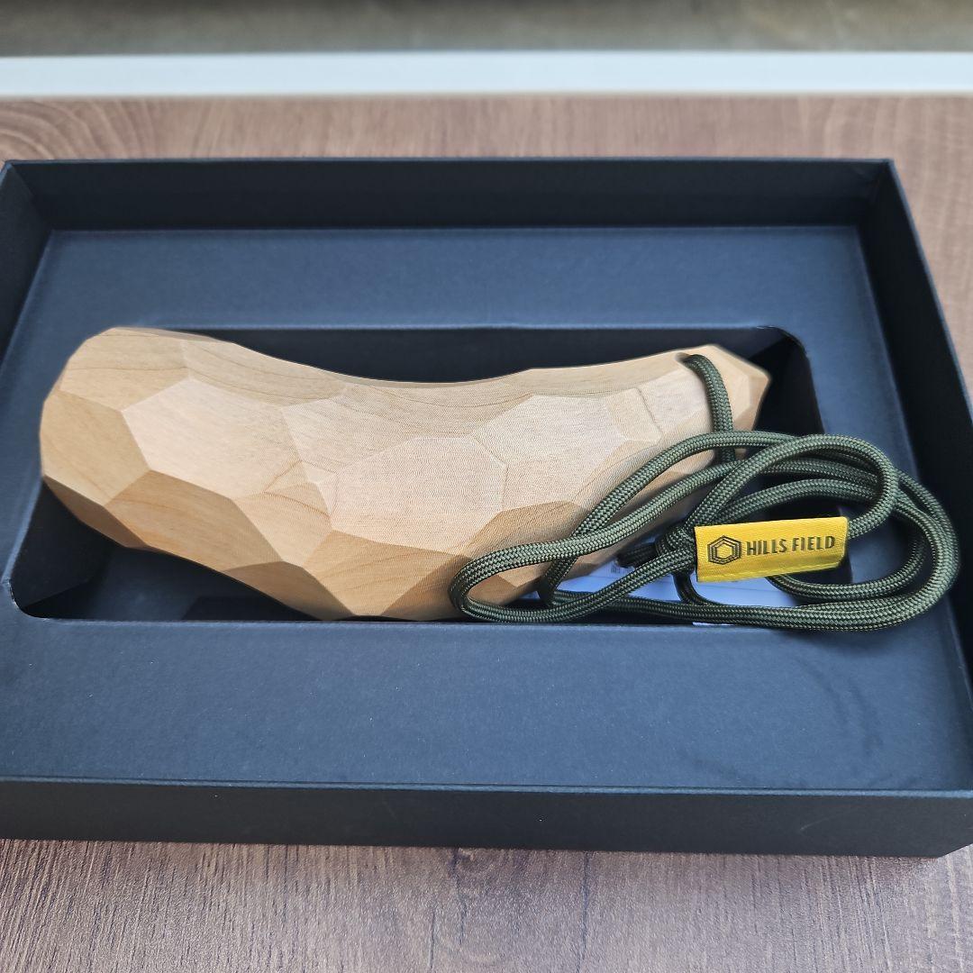 HILLS FIELD 木製アウトドア食器 多面体形状