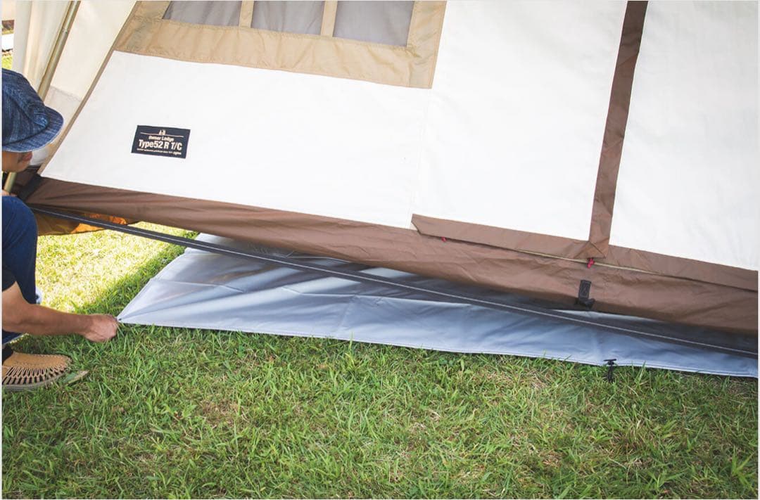 オガワ ステイシーST-ⅡとPVCマルチシートとテントシートの3点セット