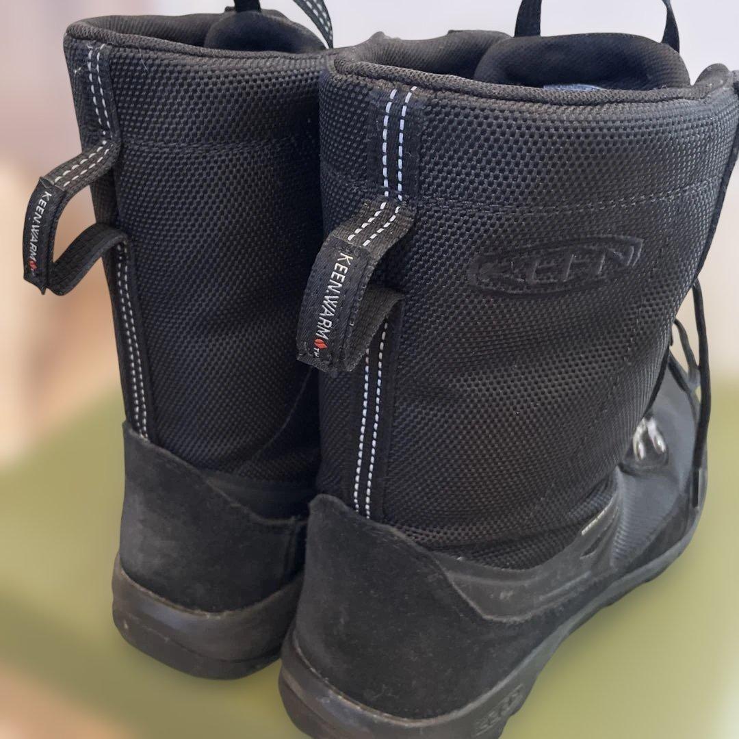 KEEN 防水ハイカットブーツ ブラック