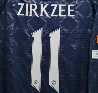 24/25 マンチェスター・ユナイテッド アウェイ 11番 ジルクゼー 長袖