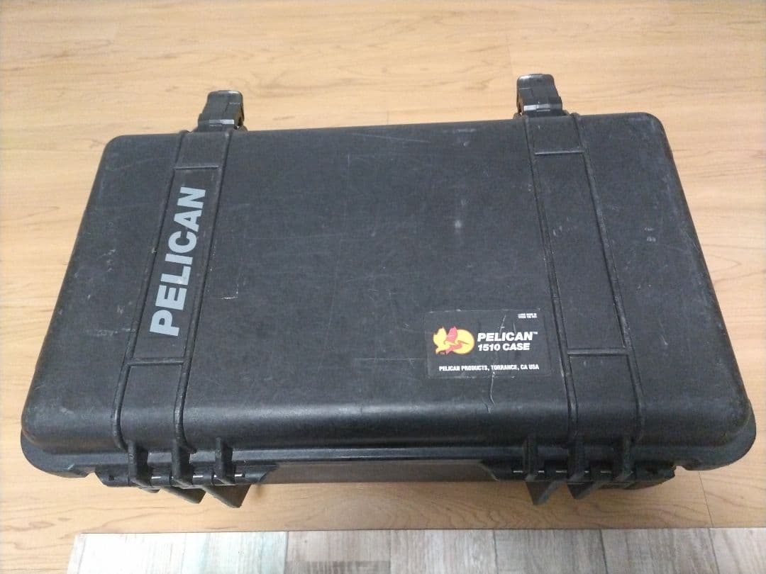 PELICAN 1510 CASE ブラック 新品ウレタンフォーム付