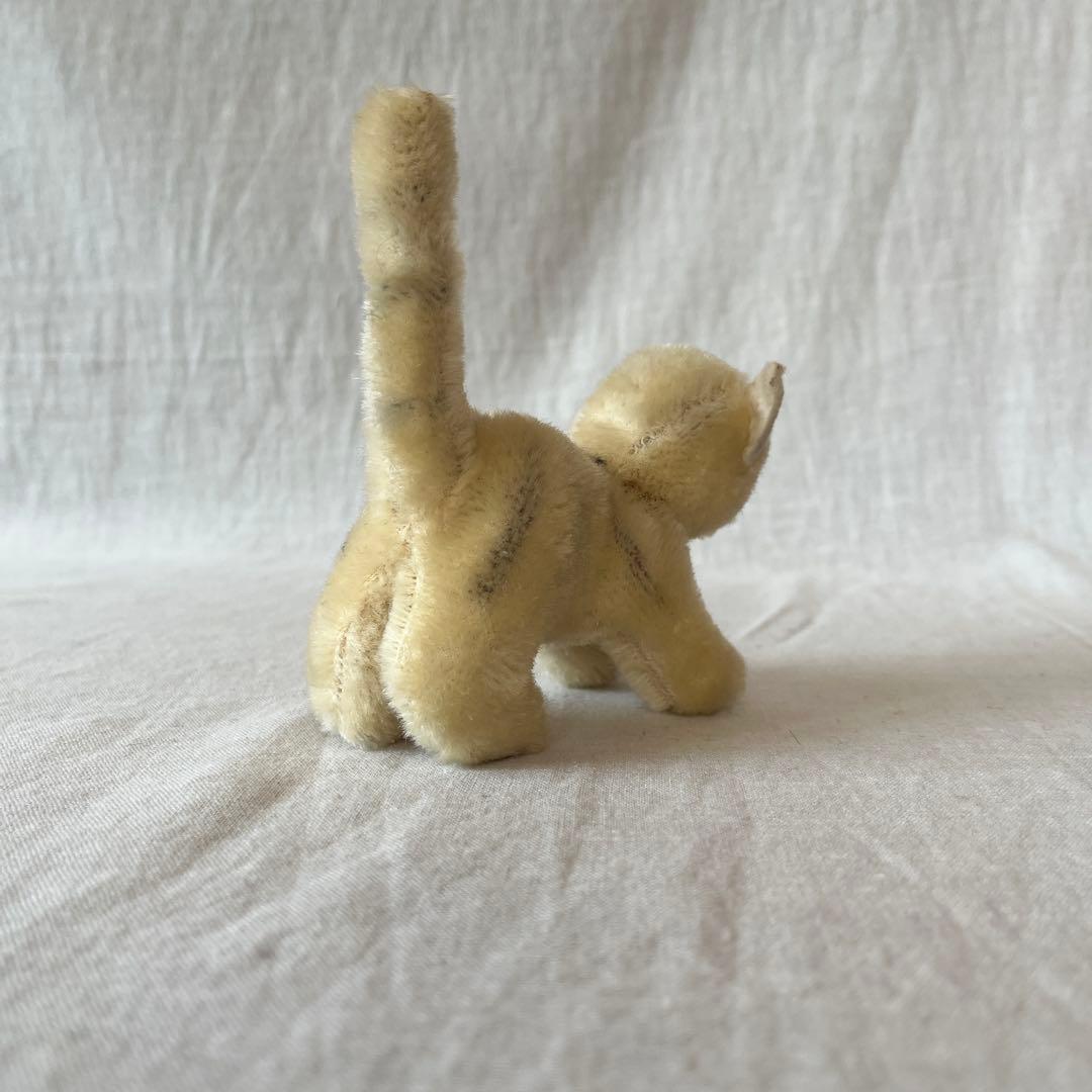 アンティーク　ドイツ　ねこちゃん　ぬいぐるみ