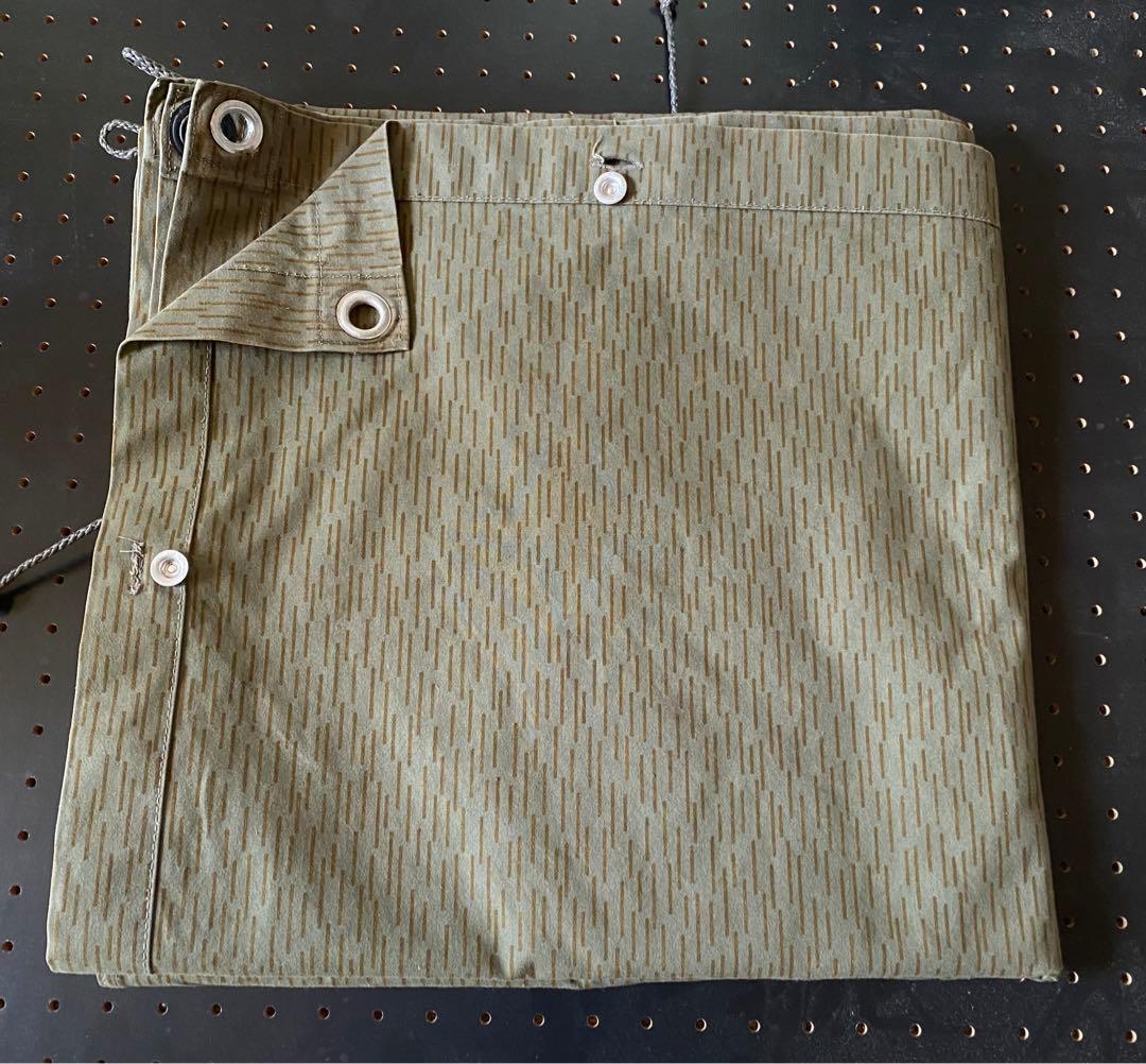 東ドイツ軍幕　ポンチョ　テントシート　1枚