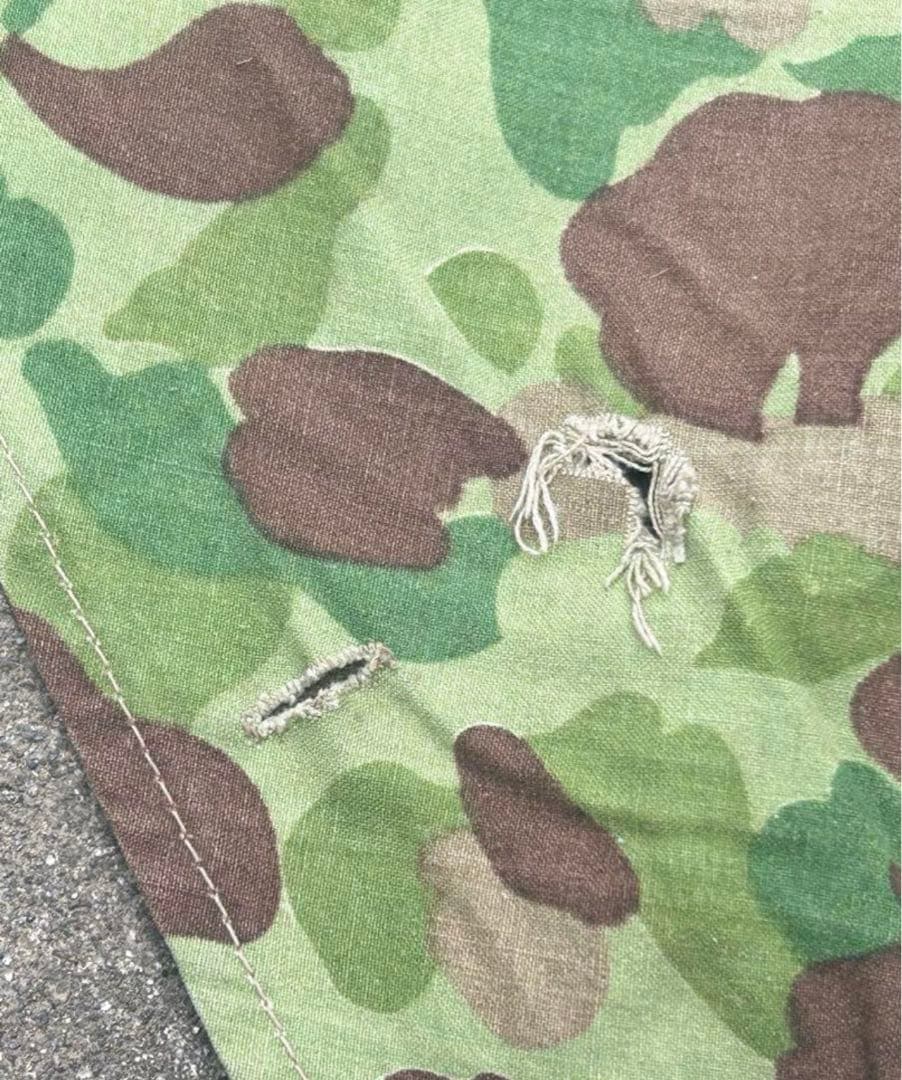 USパップテント　シェルターハーフ　フロッグスキン　軍幕　テント