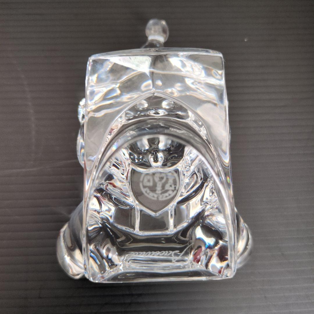 Baccarat バカラ ソリに乗る サンタクロース フィギュア