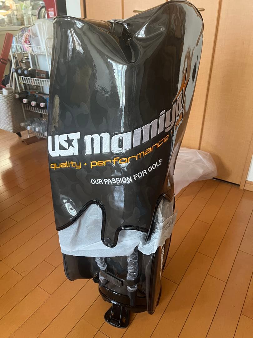 【新品】マミヤ UST Mamiyaオリジナル スタンド型 キャディバッグ