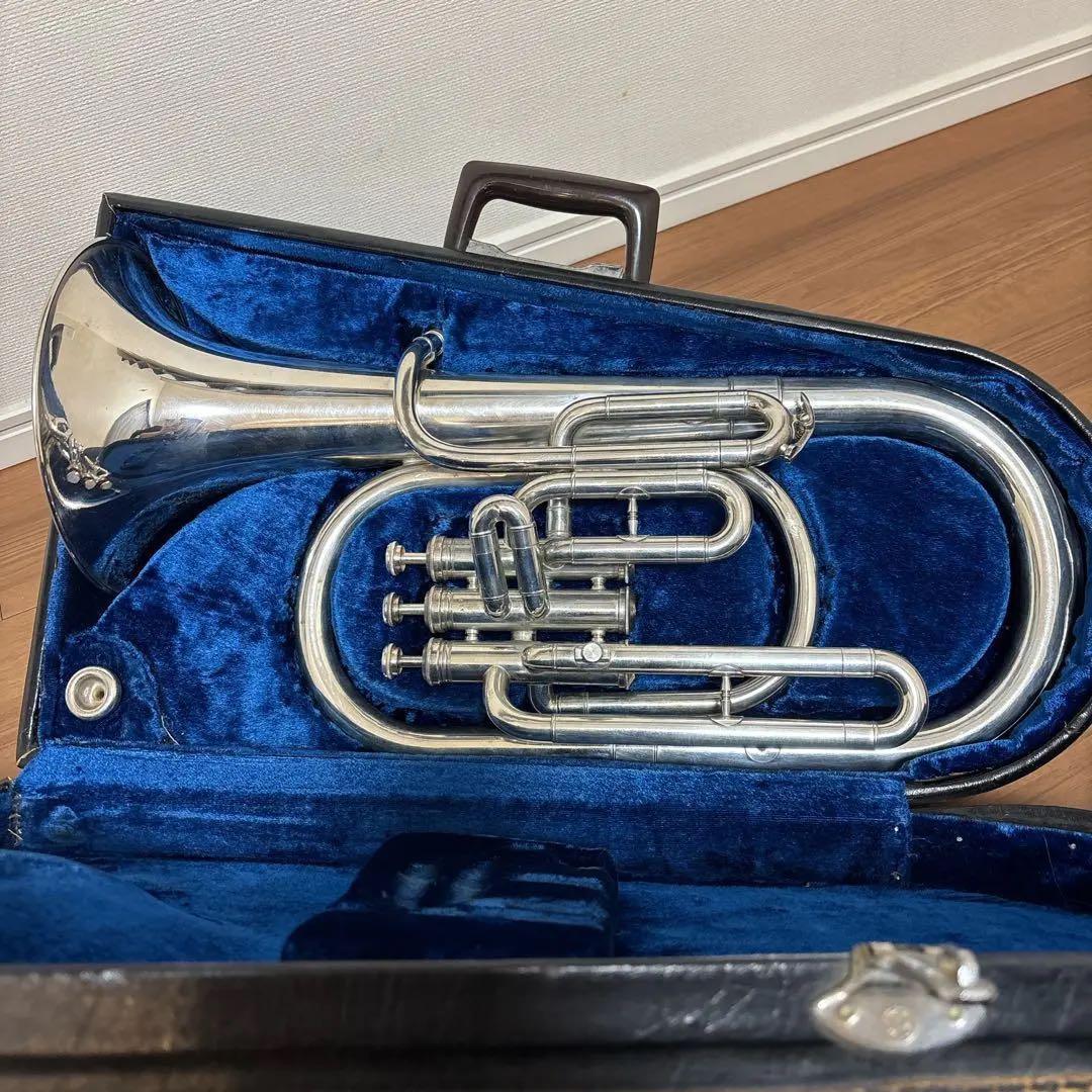 【期間限定】YAMAHAマウスピース テナーホーン 現状品 ケース 吹奏楽 経年