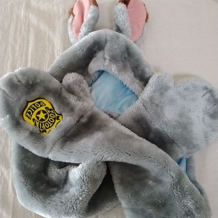 【ペアセット】ズートピア ファンキャップ　マフラー 手袋付 ニック ジュディ