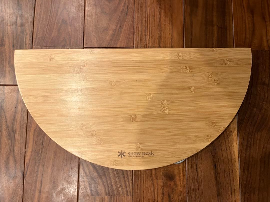 ※最終値下げ【室内利用のみ】スノーピーク ちゃぶ台　直径65センチ　ケース付