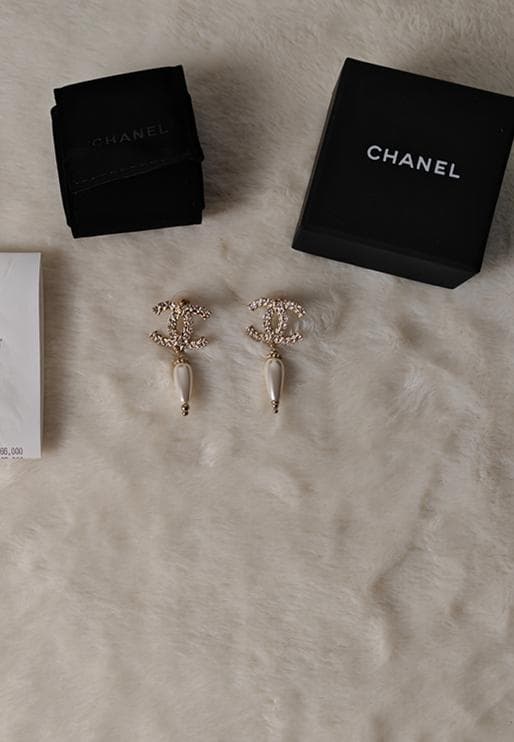 【美品】シャネルCCピアス