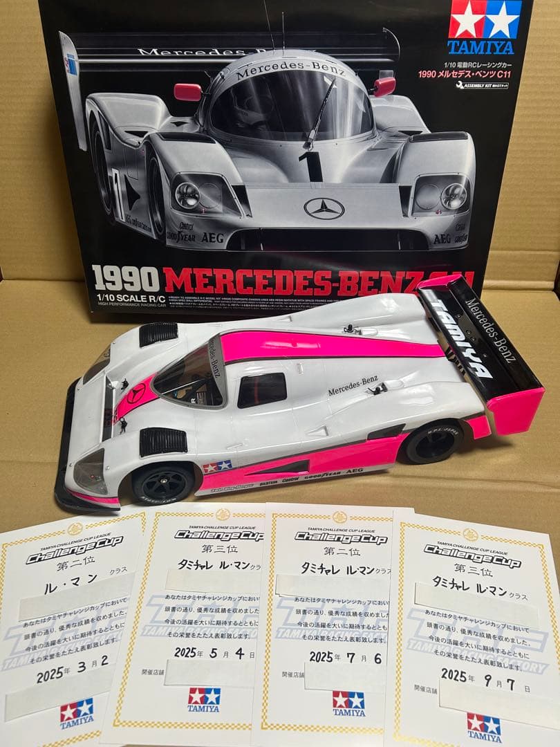 1990 Mercedes-Benz C11 1/10スケールRCカー