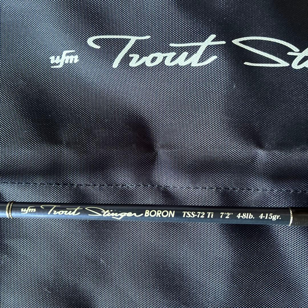 ufmウエダ　トラウトスティンガーBORON.TSS7'2\"TI