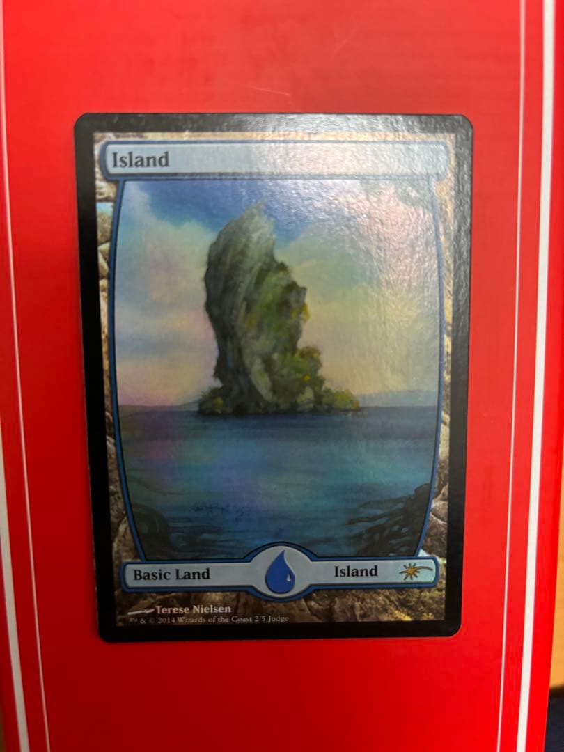 MTG ジャッジ褒賞　島　FOIL  ニールセン