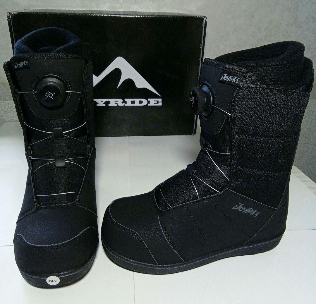 新未使用/JOYRIDE TGFシステム スノーボードブーツ/BLK/24cm