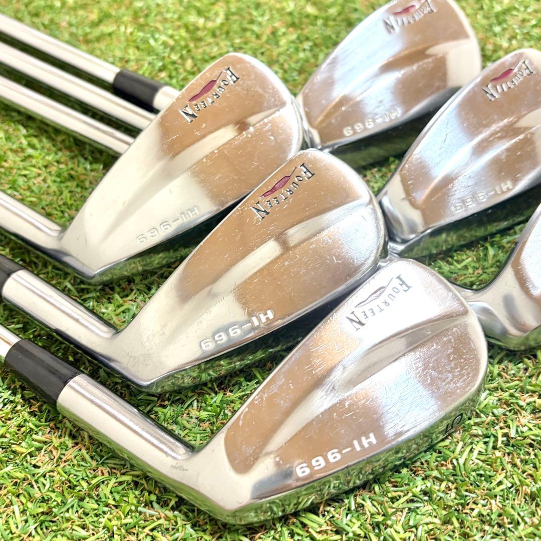 名器｜フォーティーン　HI-969 メンズ　中空アイアン　6本セット　DG