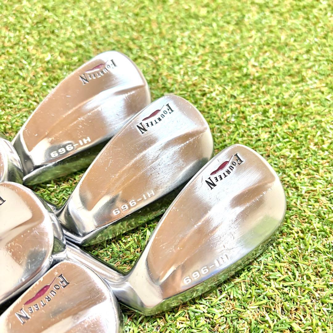 名器｜フォーティーン　HI-969 メンズ　中空アイアン　6本セット　DG