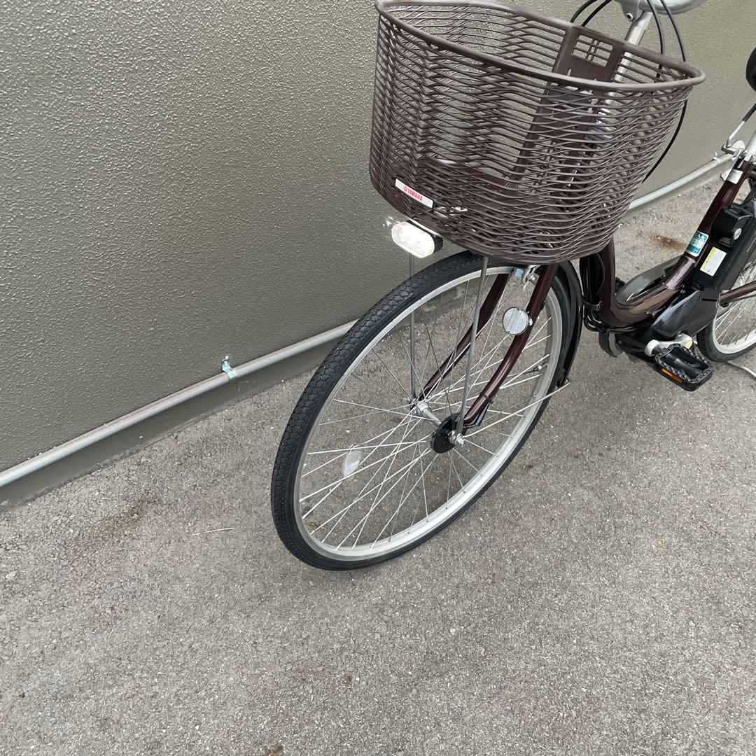 ヤマハ電動アシスト自転車26インチ 12.3Ahブラウン