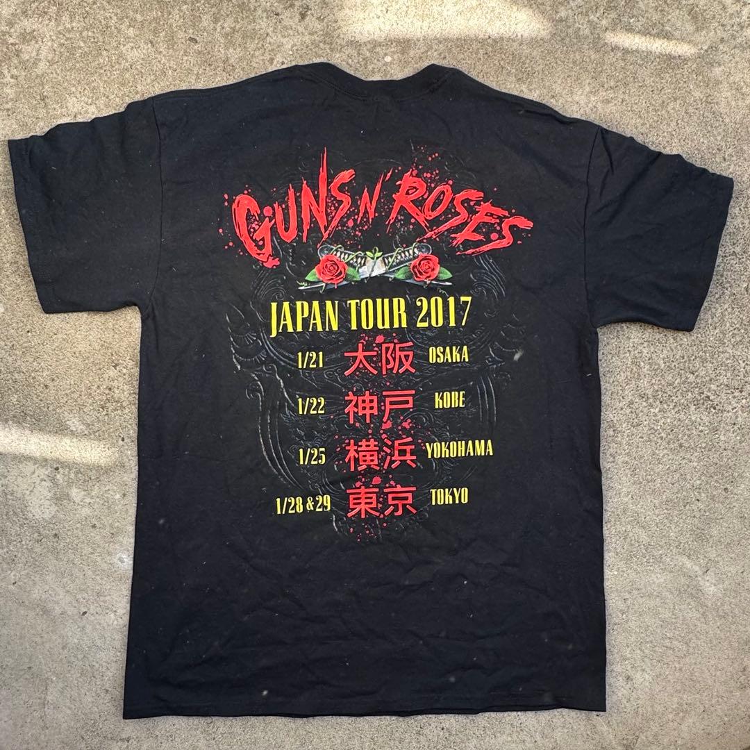 GUNS N' ROSES 日本ツアー2017 Tシャツ Lサイズ