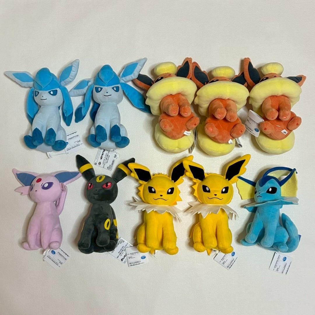 ポケットモンスター　もふぐっとぬいぐるみ　イーブイフレンズ　まとめ売り