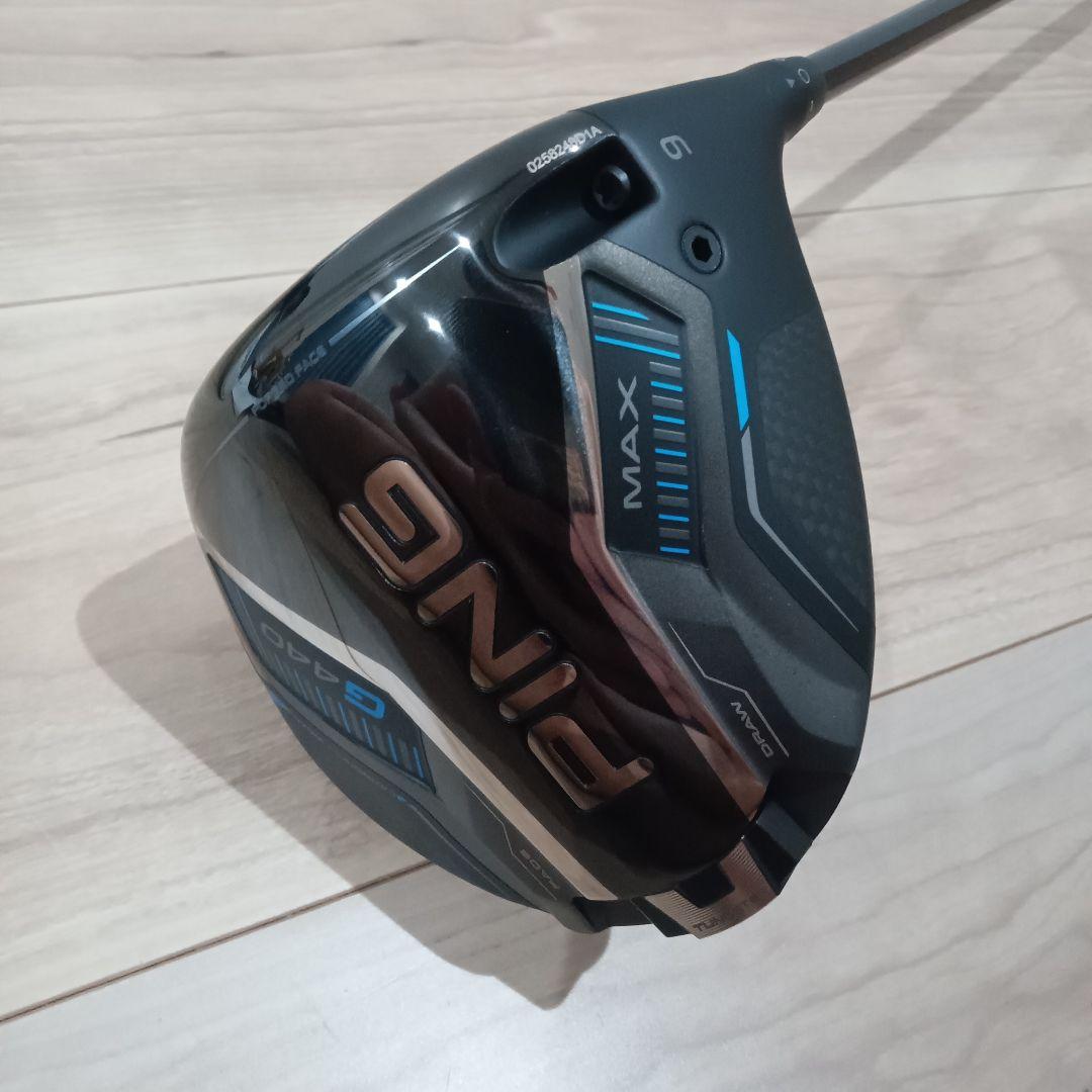 ■未使用■G440 max ドライバー 9° black 65x
