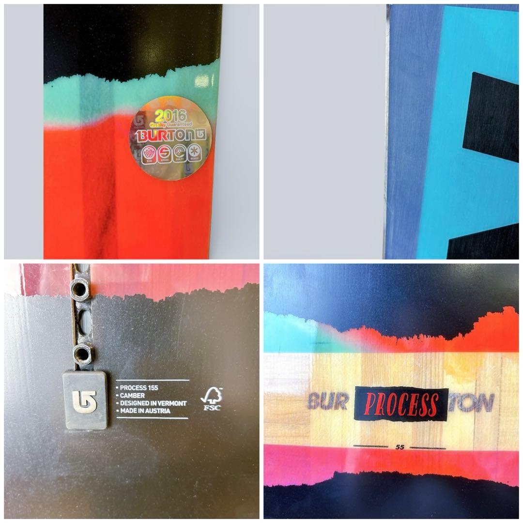 【極美品】Burton バートン Process プロセス スノーボード 155