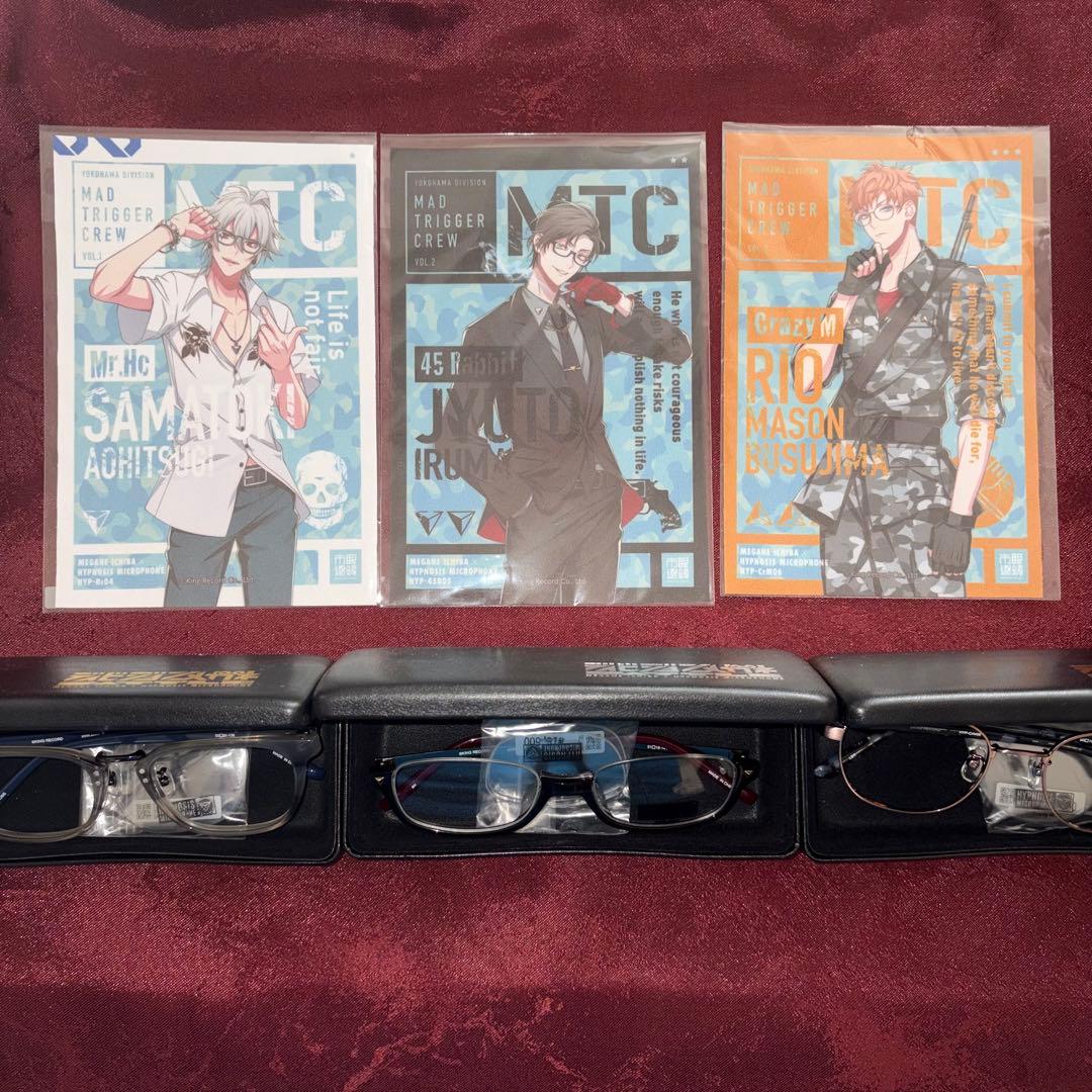 ヒプマイ　眼鏡市場　ヨコハマ　クリーナークロス付き　ヒプノシスマイク