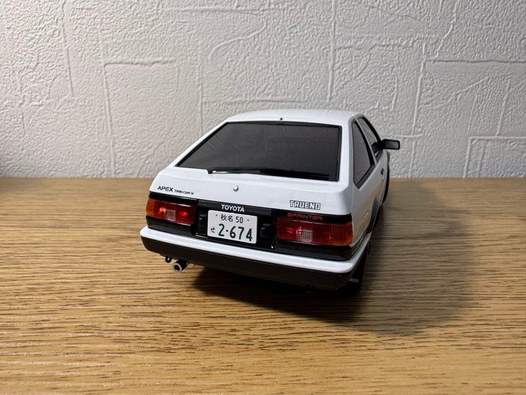 京商 ミニッツ AWD 頭文字D AE86 レディセット ドリフトパック