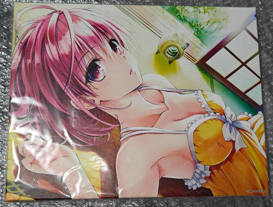 To Loveる モモ キャンバスアート 15周年記念原画展