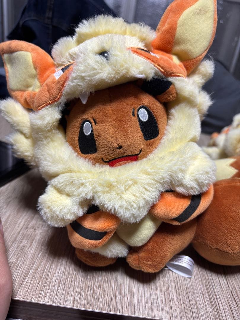 イーブイ フレアタイプ ぬいぐるみ　シーサー　沖縄限定