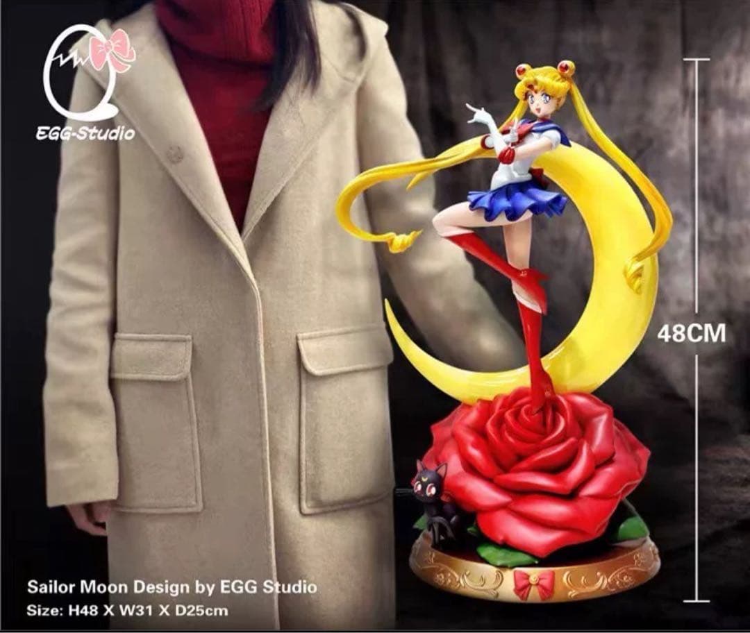 美少女戦士セーラームーン EGG 月野うさぎ スタチュー フィギュア