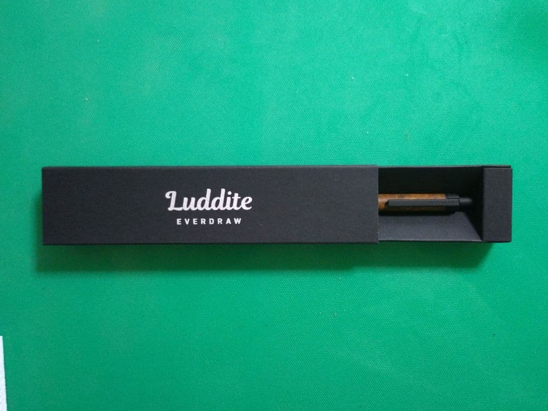 ラダイト ペンシル エバードロー 銘木モデル 0.5mm Mブラック チーク
