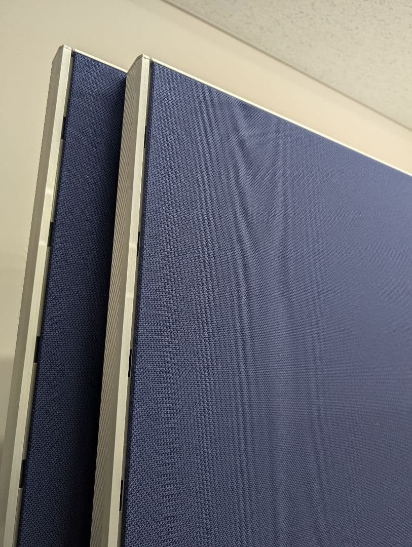 最終値下！！来月処分！！【直接取引限定】内田洋行　ネイビーオフィスパーテーション