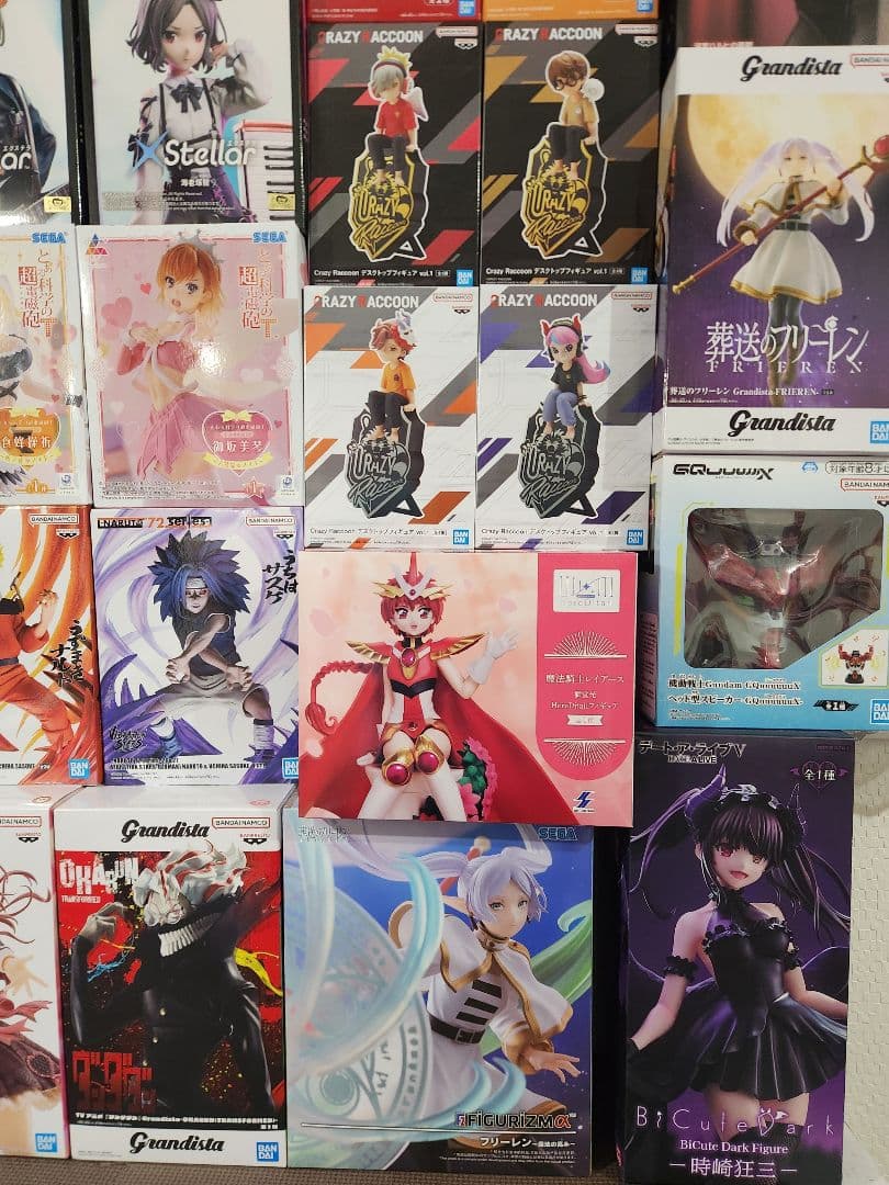 未開封フィギュア36個 レイアース フリーレン アイマス ナルト 2B 美少女系