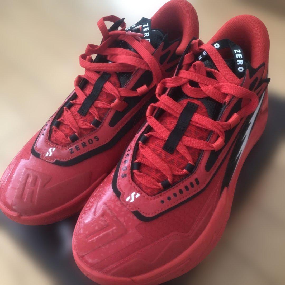 PUMA ZEROS バスケットボールシューズ レッド　28㎝