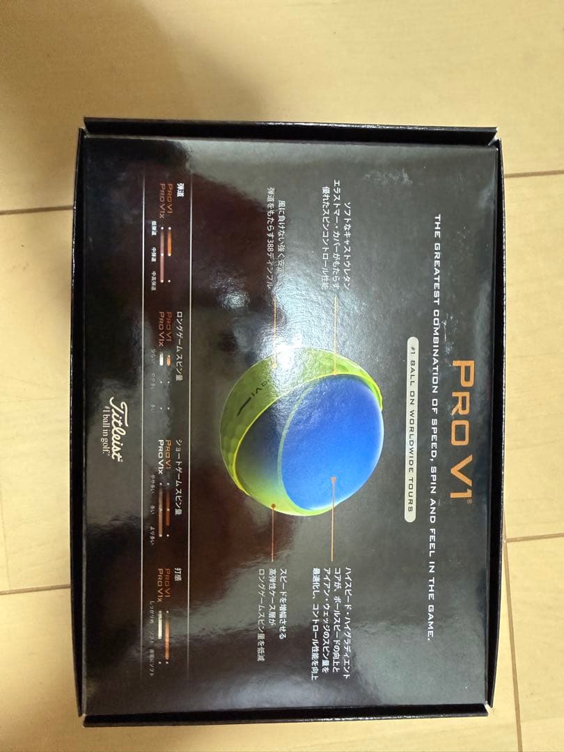 Titleist Pro V1 イエロー 2箱