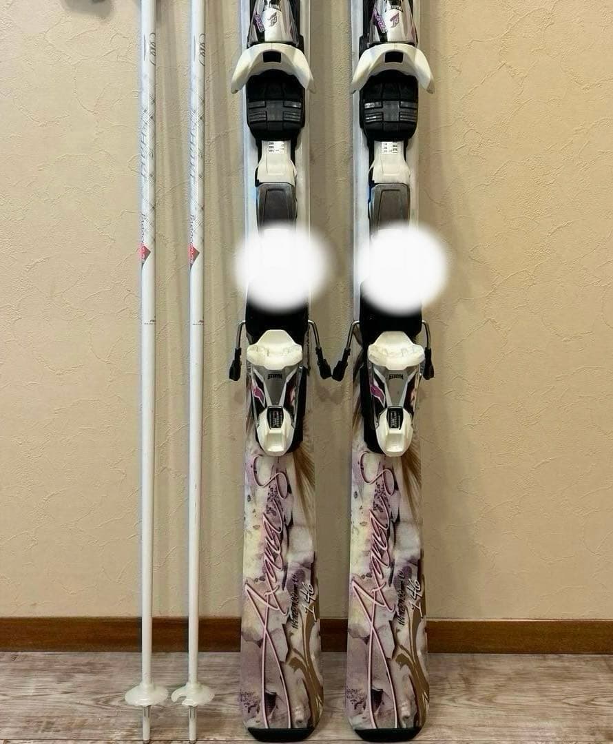 ◾️カービングスキーセット　板146㎝　ブーツ24㎝ 女性用　レディース用