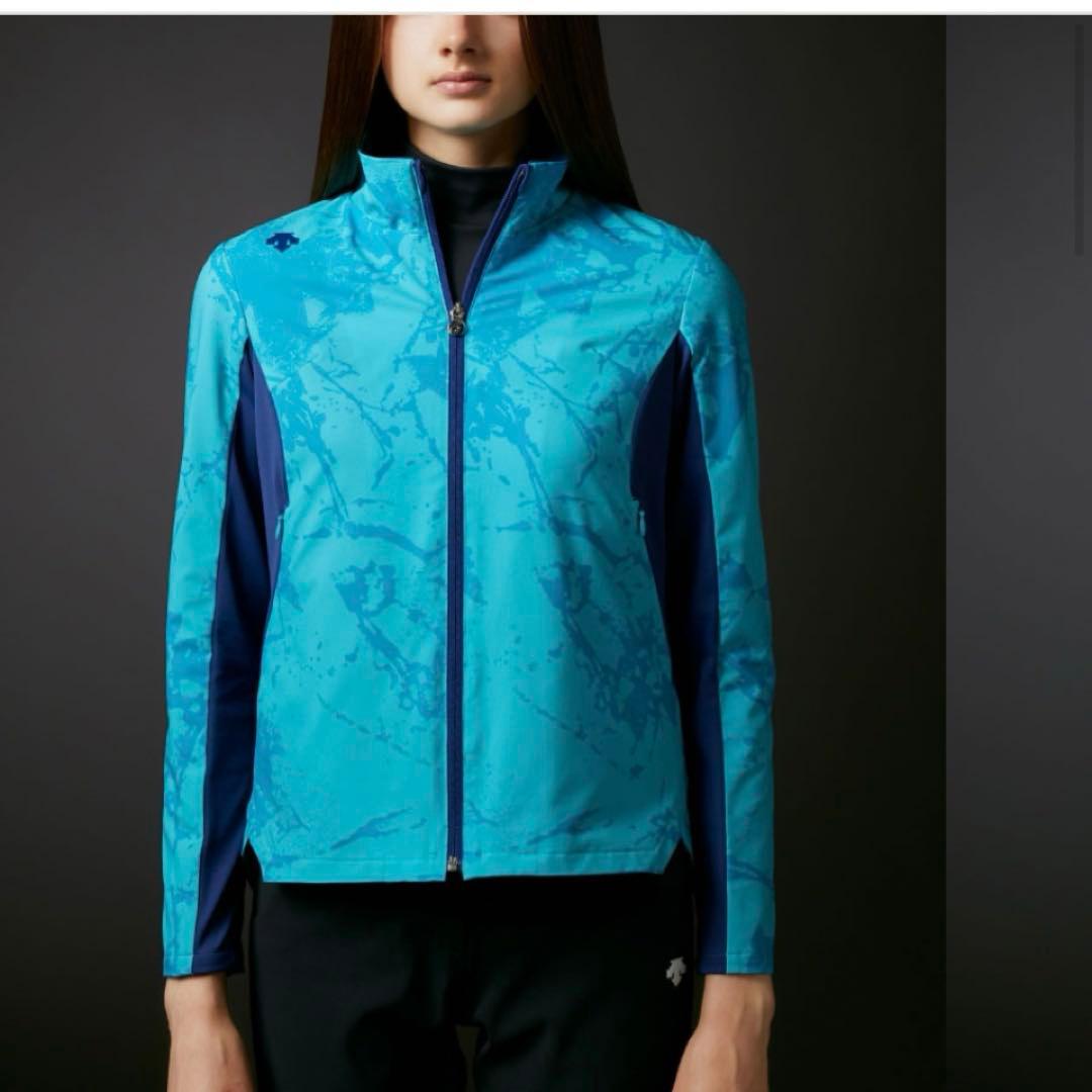 【新品未使用】デサントゴルフ　TSUKIグラフィック ウィンドジャケット　L