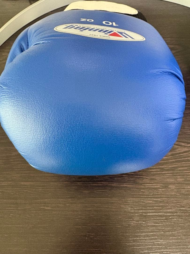 Winning ボクシンググローブ 10 oz 青　新品未使用　ソフトタイプ
