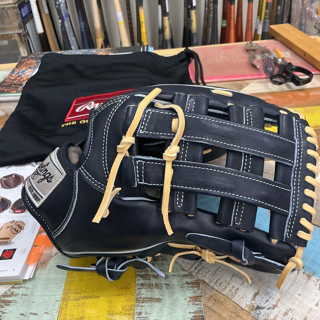 ローリングスHOHプレミアム硬式外野手グローブ　湯もみ型付けサービス