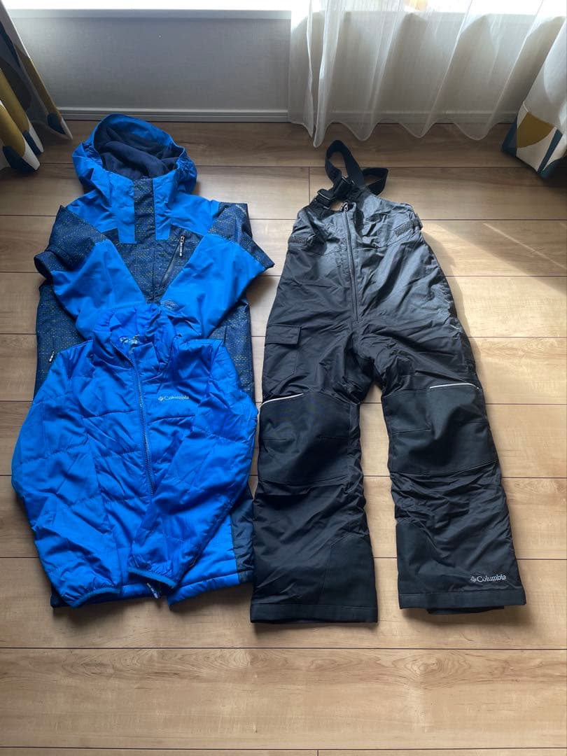 Columbia コロンビア キッズ用スノーボードウェアセット　サイズS
