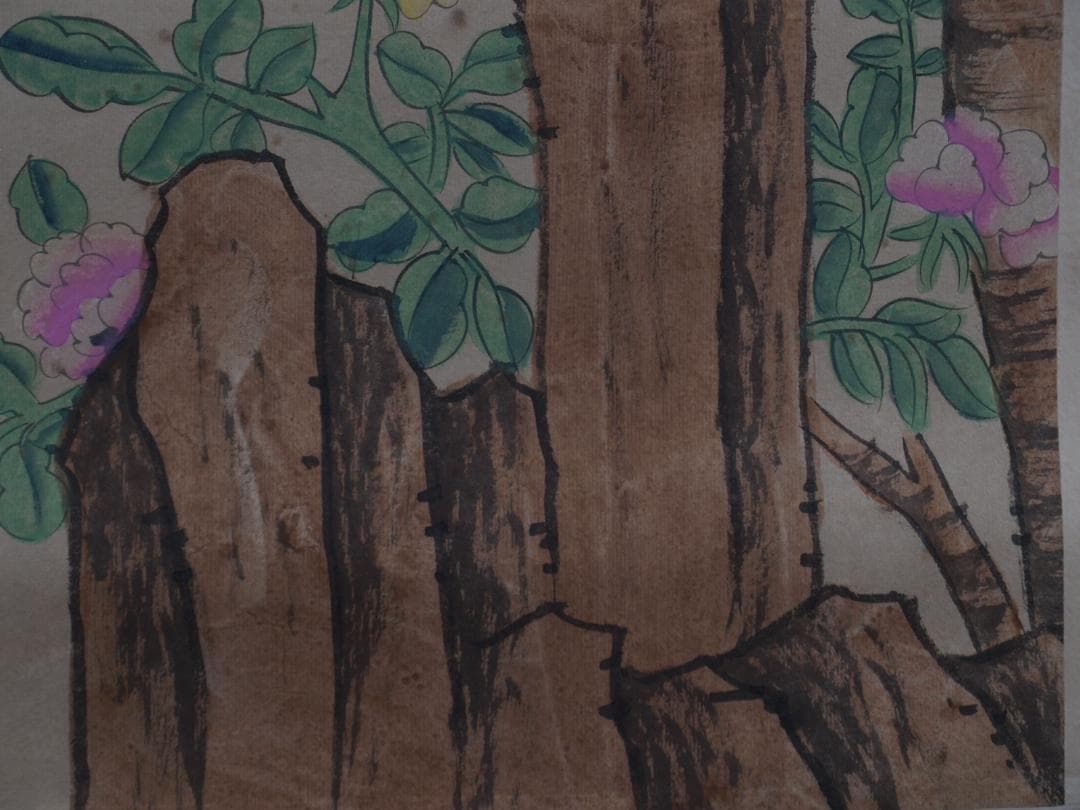 中国近時代の蒋正中の漢詩　貴重品　肉筆保証　激安骨董品 DE640C8-3