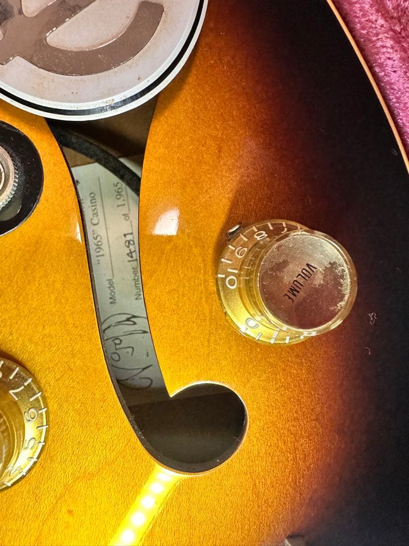 Epiphone ジョンレノン限定1965 本Casino サンバースト