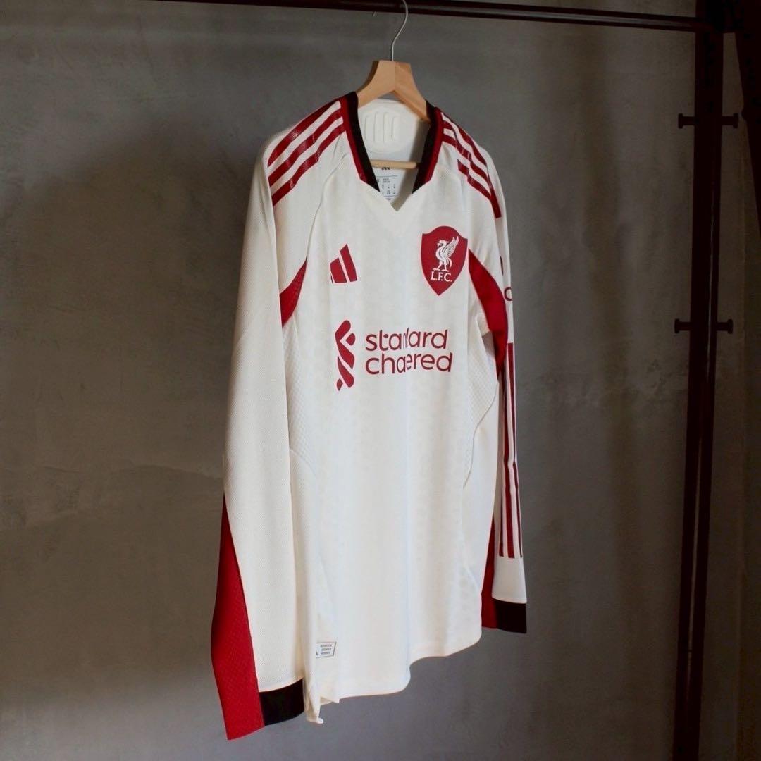 リバプール 25/26 ユニフォーム アウェイ 長袖 オーセンティック