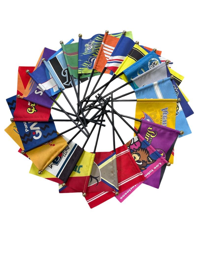 激レア　Jリーグ ミニフラッグ まとめ売り サッカー　応援グッズ