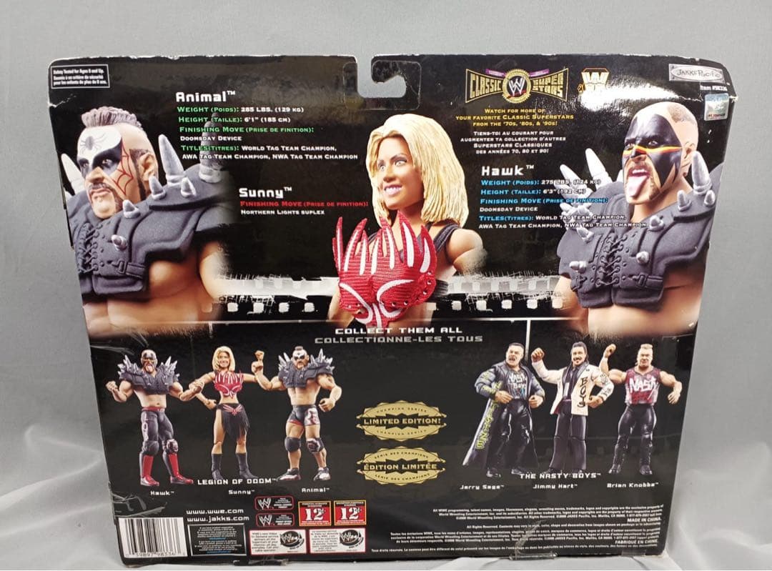 ★激レア★ WWE アニマル　サニー　ホークス　classic フィギュア