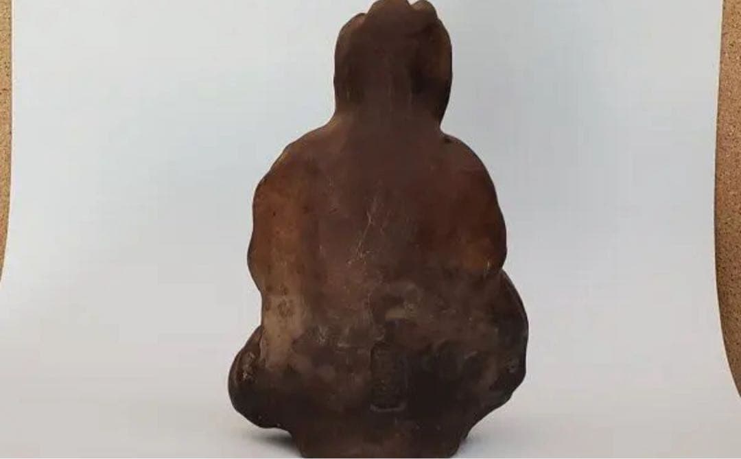 伝統的な陶器の置物 百楽　10.5㎝No.92