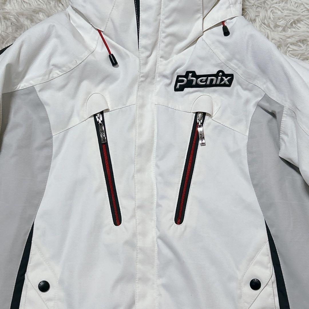 【2377】phenix スキーウェア スノーボードウェア　ジャケット　ホワイト
