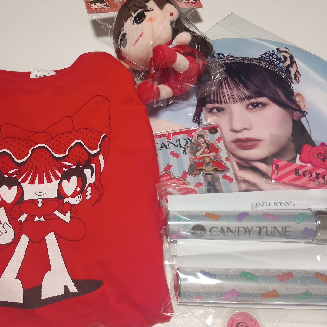 candytune 立花琴未 ちびぬい ペンライト Tシャツ 推しアピ