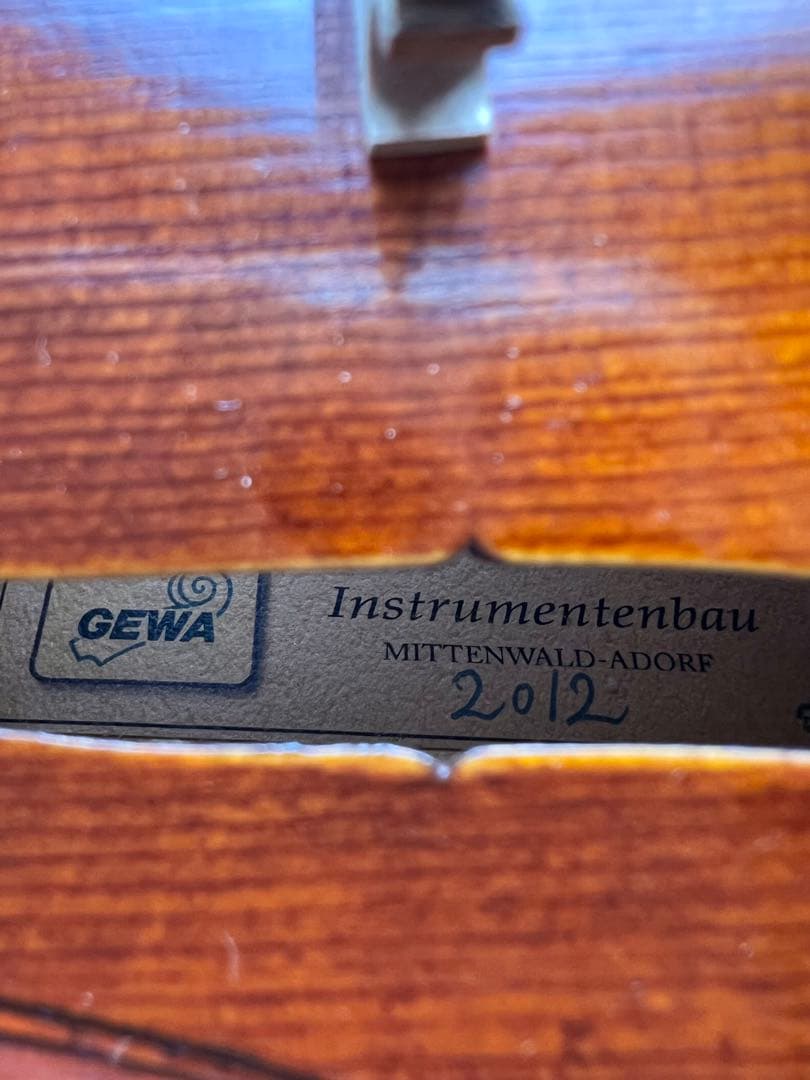 GEWA Antik #Ⅰ バイオリンセット 2012年製