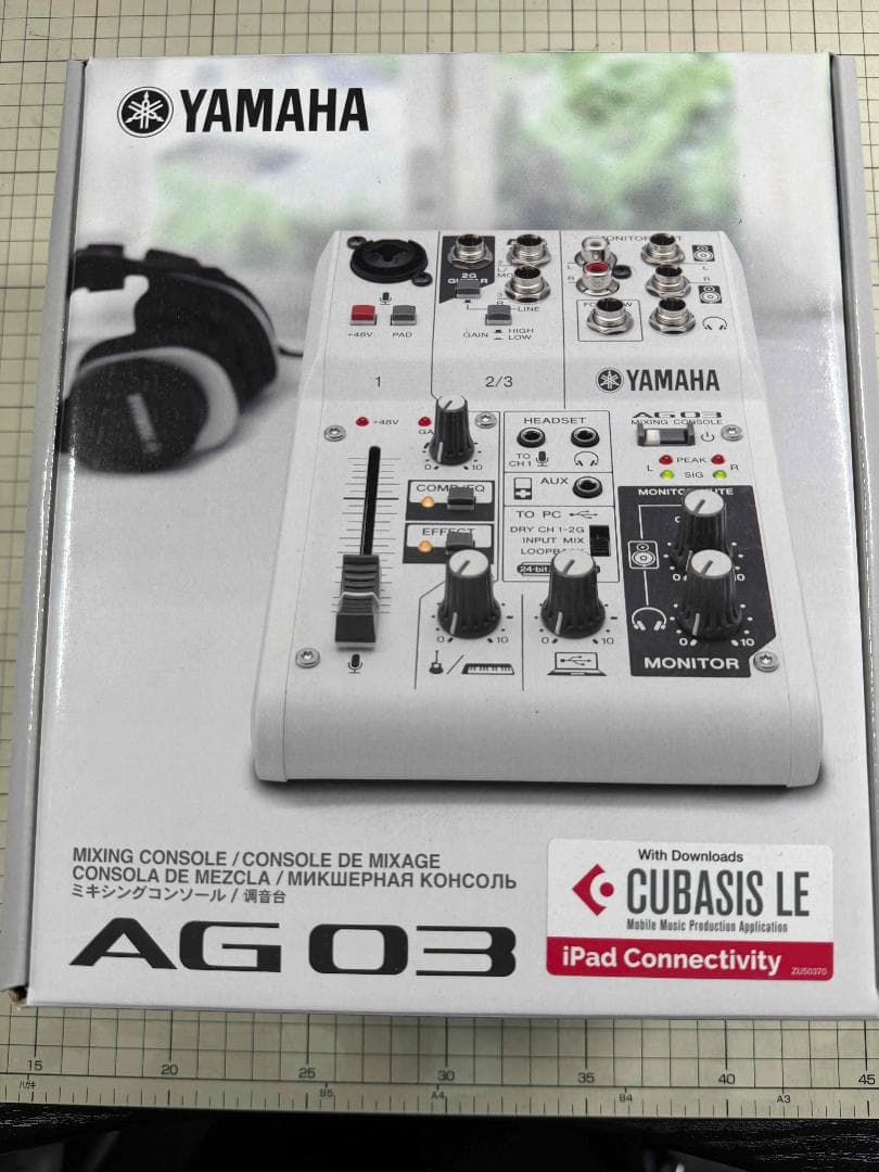 【美品・箱など全てあり】YAMAHA AG03 オーディオインターフェース